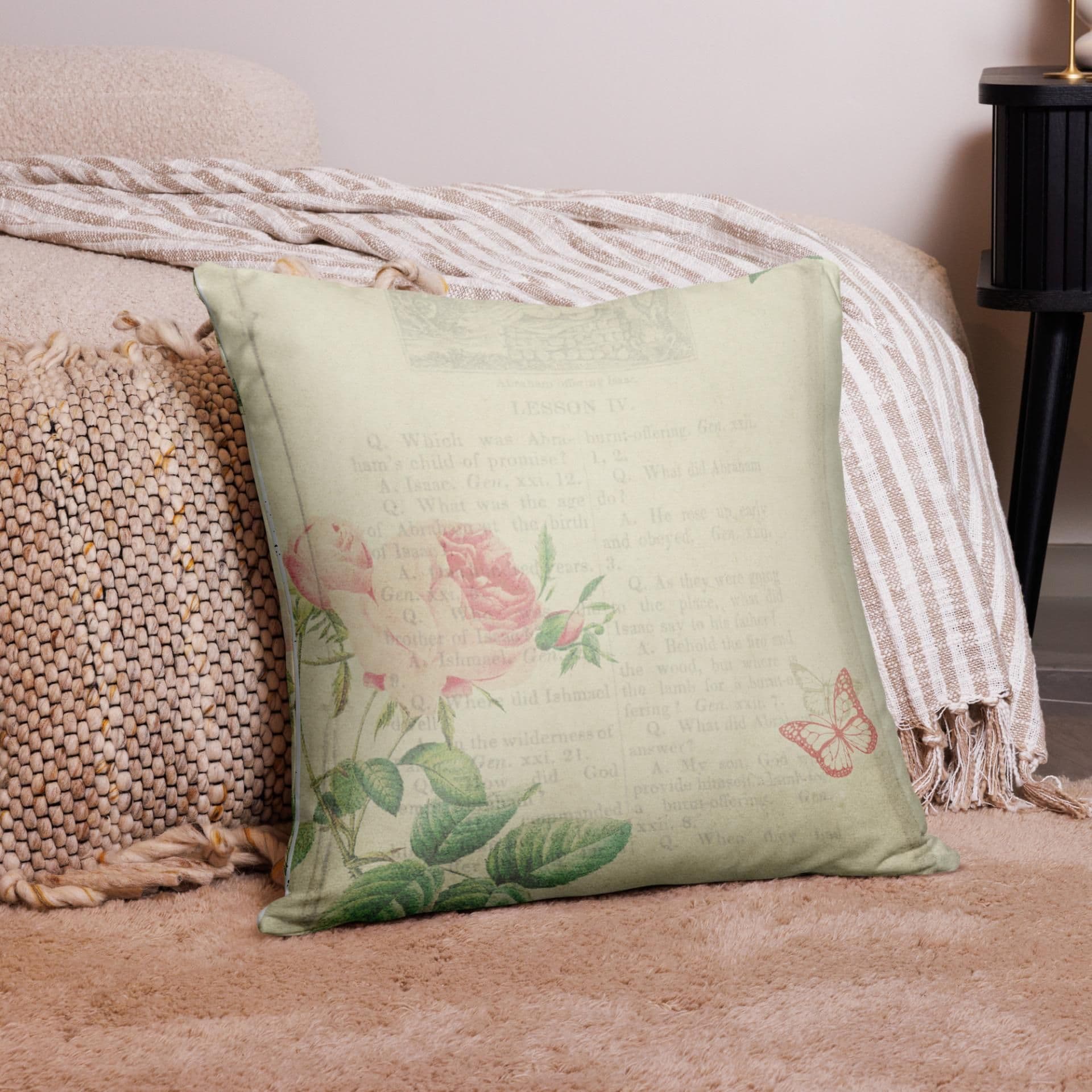 image-D˙Bern Designe Romantic Bernese Mountain Dog Pillowcase