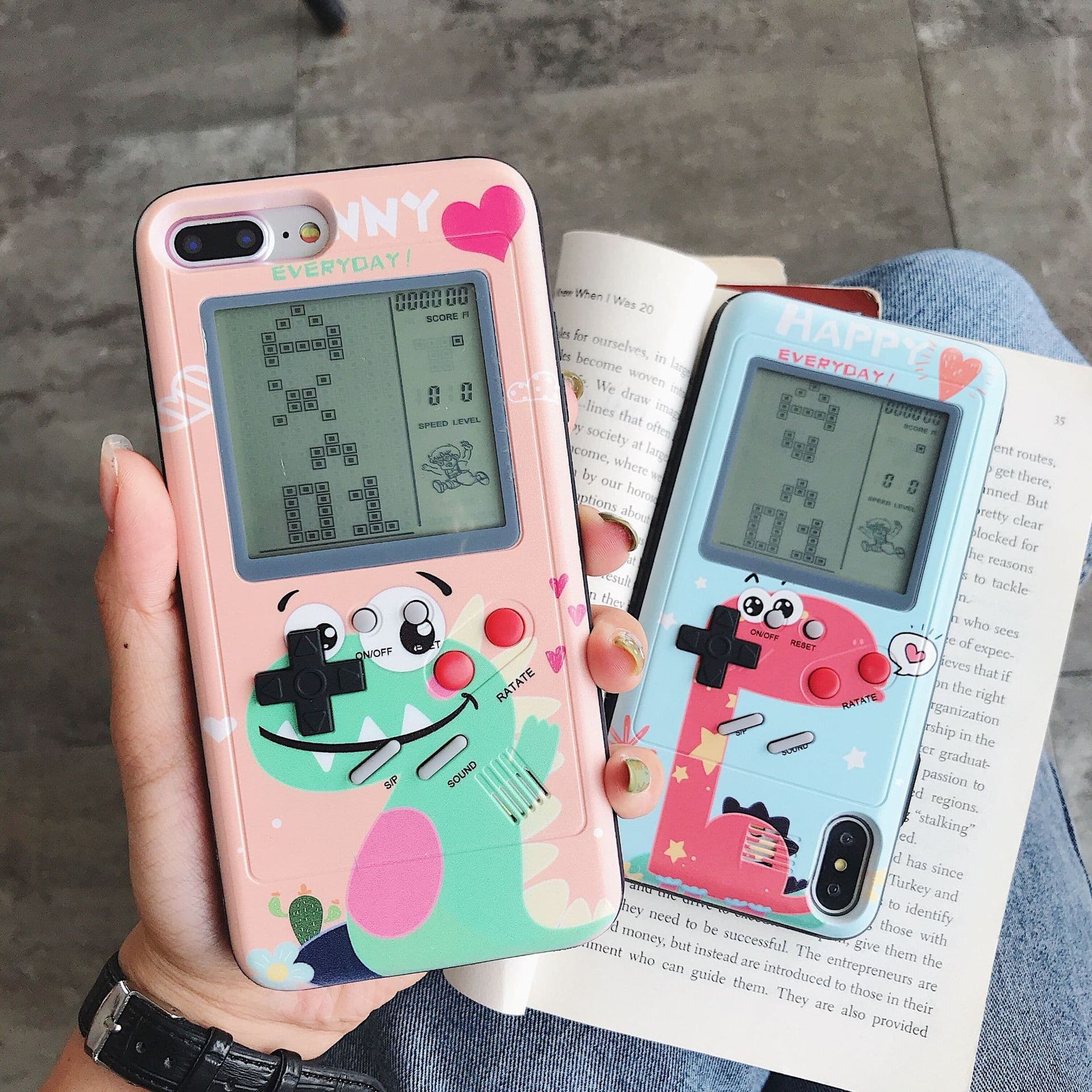 image-iPhone 12 Pro Max Tetris Phone Case - Nostalgia Back Cover - PC Material