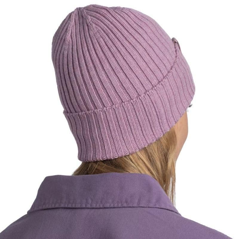 image-Buff Knitted Norval Hat Pansy 1242426011000