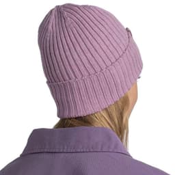 image-Buff Knitted Norval Hat Pansy 1242426011000