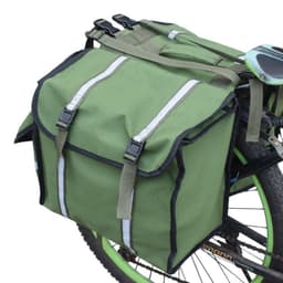 image-Army Green Bicycle Backpack - Reflective 20L Waterproof