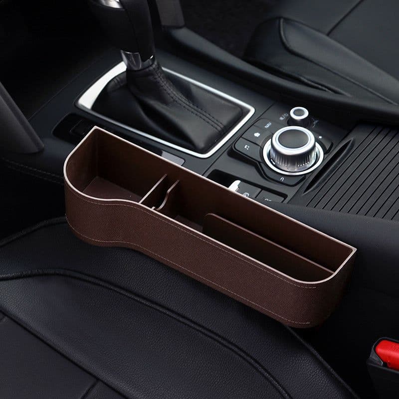 image-Car Seat Gap Storage Storage Box Car Seat Car Charger Mobile Phone Water Cup Holder Drink Holder