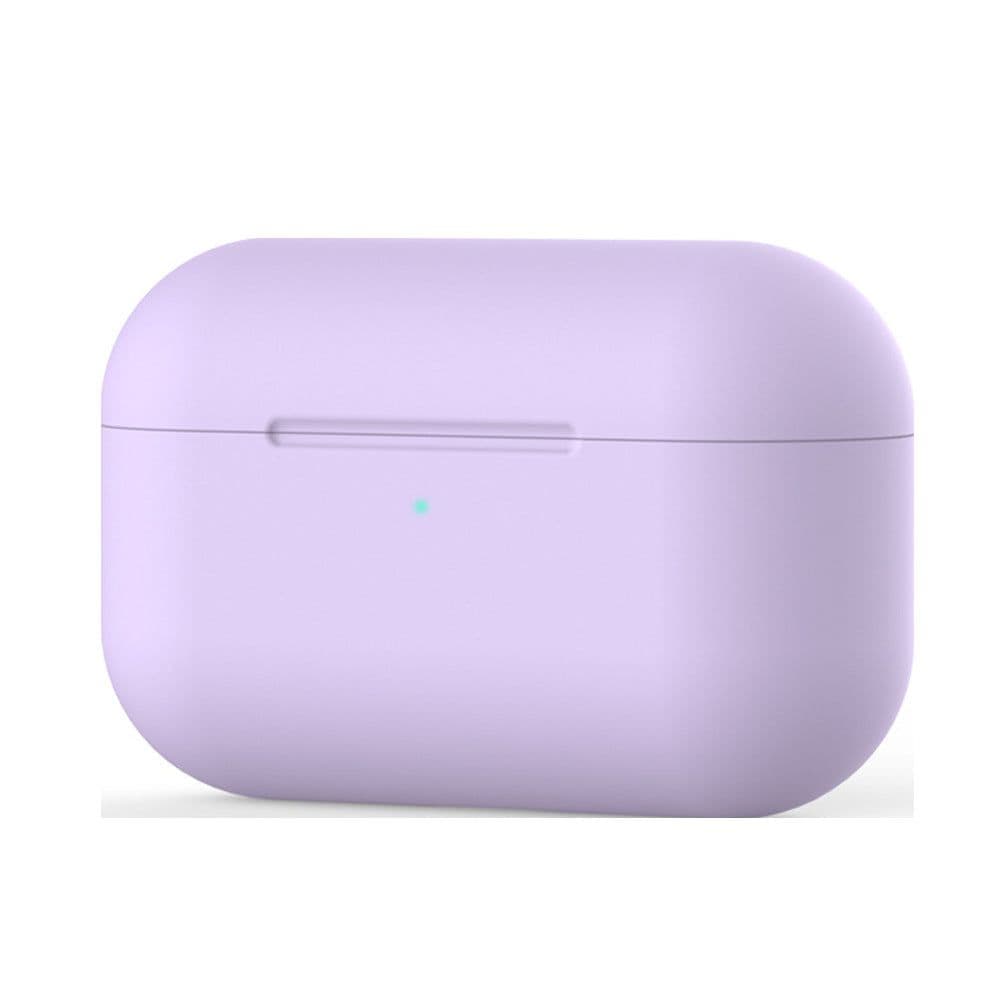 image-Airpods Pro 3rd Gen Silicone Sleeve - Lavender Grey