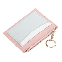 image-baellerry Coin Purse - Claret PU Leather Zipper