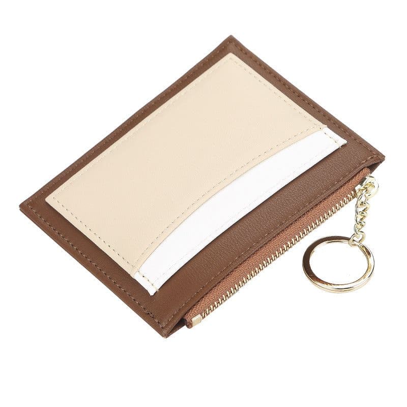image-baellerry Coin Purse - Claret PU Leather Zipper