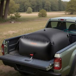 image-VEVOR Water Storage Bladder 142.7 Gallon Large Capacity Water Bag, Portable & Collapsible Soft Waters Container, Leakproof & Tear-Resistant PVC Emergency Waters Storage Tank for RV Truck & Outdoor Use