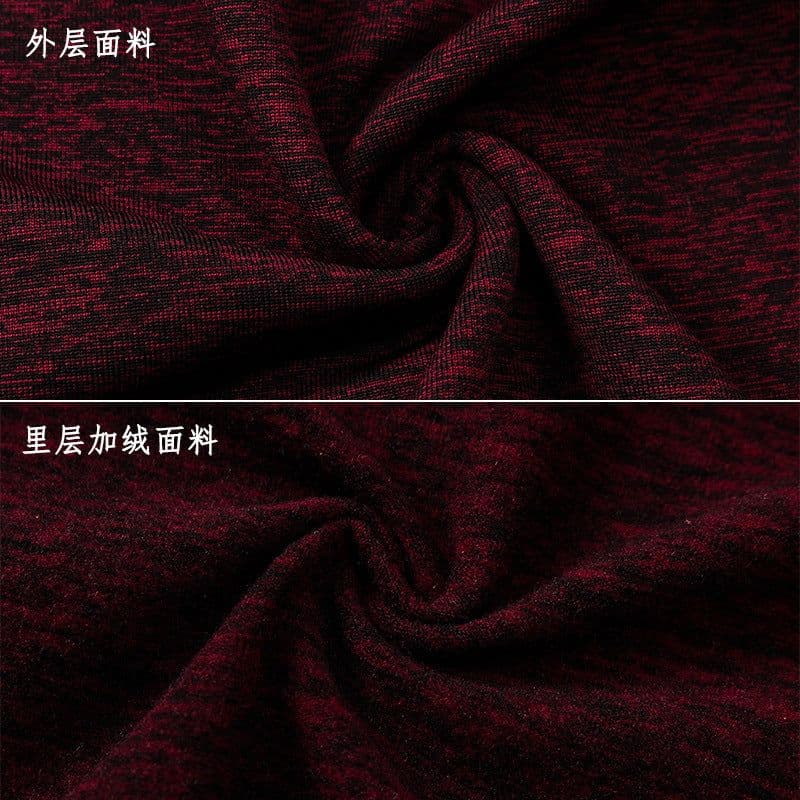 image-Yu Erlian Winter Fleece Yoga Sweater - Hemp Black XXL