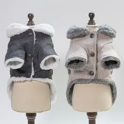 image-Dog Clothes Winter Pet Dog French Bulldog Jacket Thick Warm Dog Coat