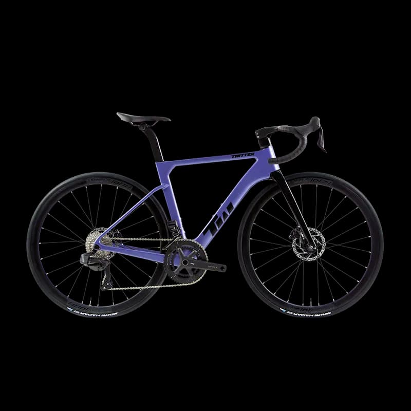 image-2025 TWITTER Factory Wireless Carbon Road Bike Full Hydraulic Brake Racing Wheel Peak EDS-2X12S with 50 mm Carbon Wheels bicycle