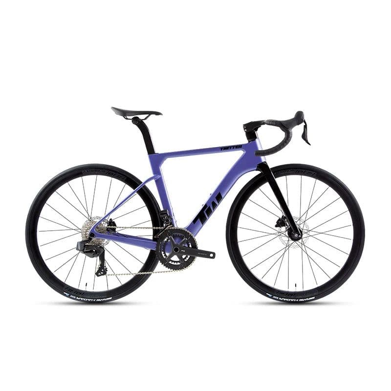 image-2025 TWITTER Factory Wireless Carbon Road Bike Full Hydraulic Brake Racing Wheel Peak EDS-2X12S with 50 mm Carbon Wheels bicycle
