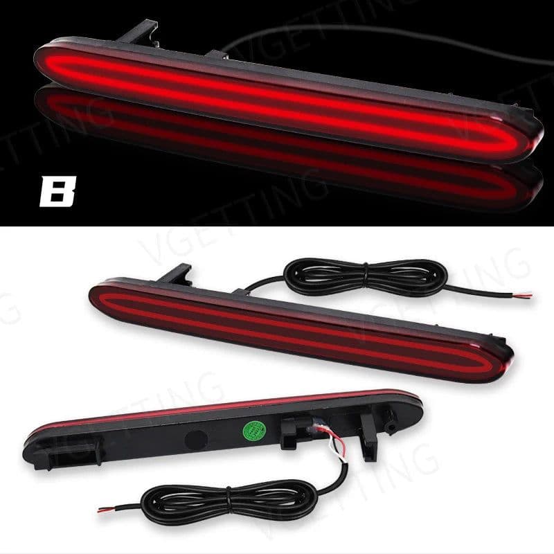 image-VGETTING LED Rear Bumper Reflector For Honda Accord Odyssey CR-V