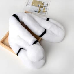 image-New Winter Natural Rex Rabbit Fur Ring Scarf Women Warm Real Rex Rabbit Fur Mufflers Russian Lady Genuine Rex Rabbit Fur Scarves
