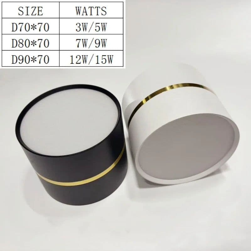 image-haohaoeshard LED Ceiling Light, Dimmable, 7W-15W, 85-265V