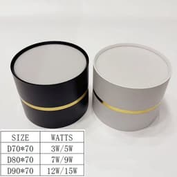 image-haohaoeshard LED Ceiling Light, Dimmable, 7W-15W, 85-265V