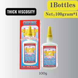 image-FIXWANT Cyanoacrylate Super Glue - Thin Medium Thick