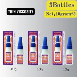 image-FIXWANT Cyanoacrylate Super Glue - Thin Medium Thick
