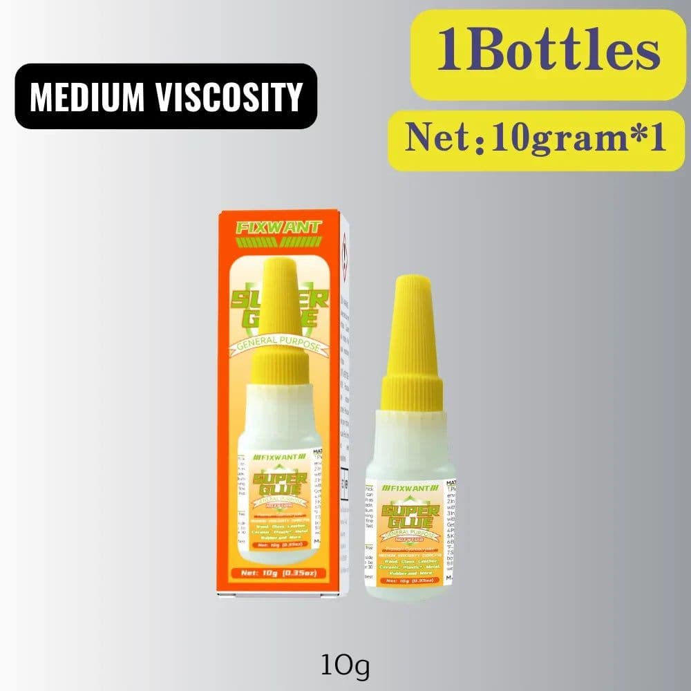 image-FIXWANT Cyanoacrylate Super Glue - Thin Medium Thick