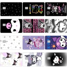 image-Y2K Sanrios Hello Kitty Kuromi MyMelody Star Laser Anime Diy Waterproof Credit Debit Card Sticker Cartoon Gittler Film Tape Skin
