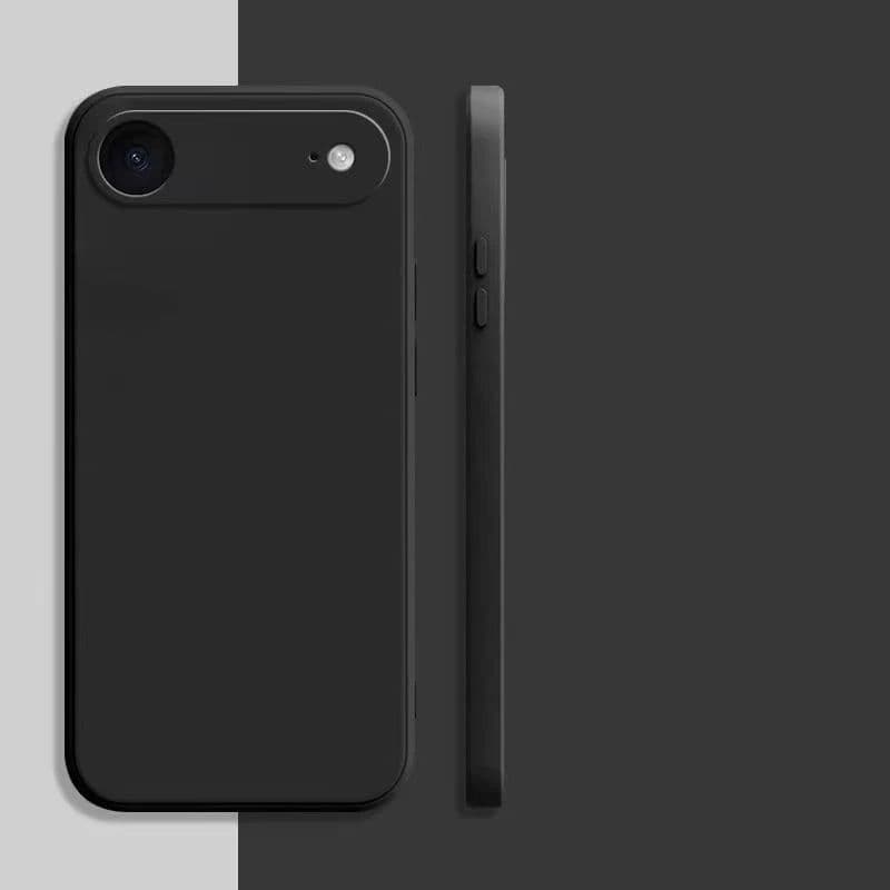image-Original Soft Phone Case for iPhone Air iphone 17 Pro Max 17Air 17Pro 5G Funda Square Liquid Silicone Lens Protection Back Cover