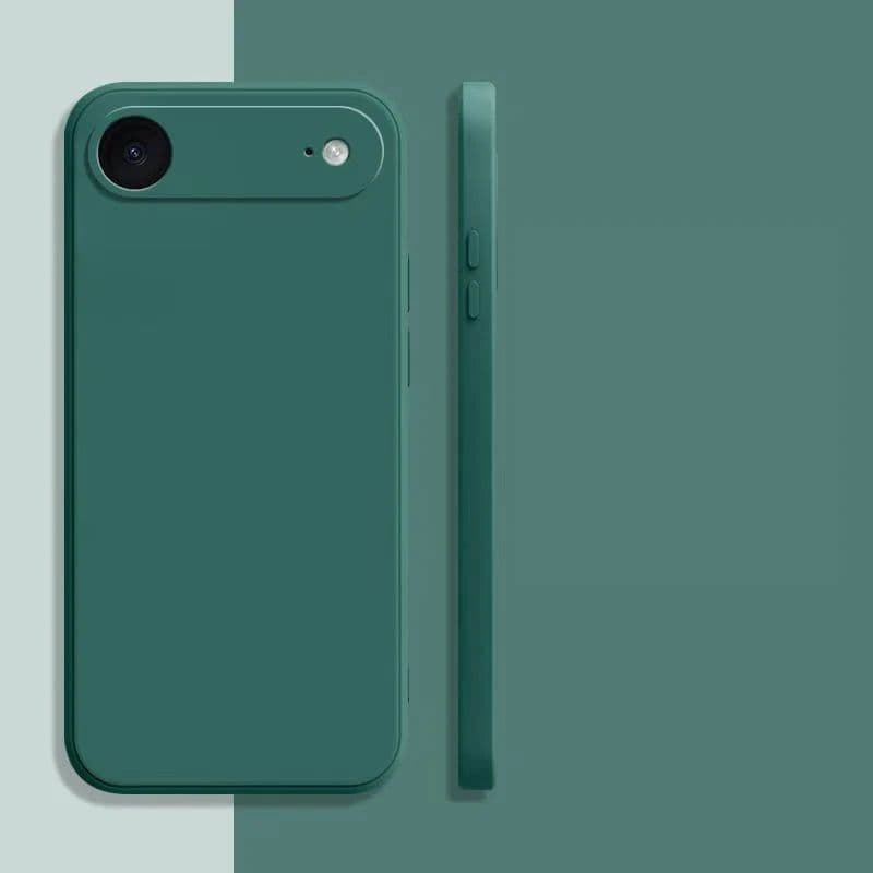image-Original Soft Phone Case for iPhone Air iphone 17 Pro Max 17Air 17Pro 5G Funda Square Liquid Silicone Lens Protection Back Cover