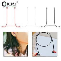 image-CHENJ Silicone Earbud Lanyard Anti-lost Earphone Strap