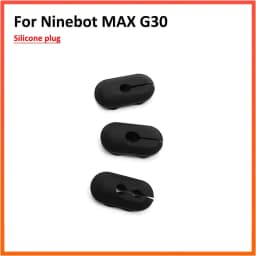 image-Silicone Plug For Ninebot MAX G30 G30D Electric Scooter Waterproof Cover Case Dust Plug Rubber Accessories