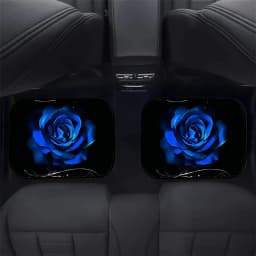 image-4pcs Universal Rose Car Floor Mats, Non-slip, Dust-proof