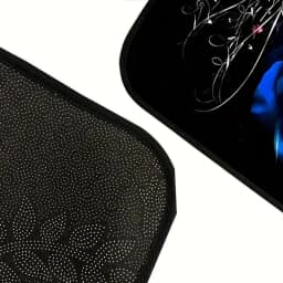 image-4pcs Universal Rose Car Floor Mats, Non-slip, Dust-proof