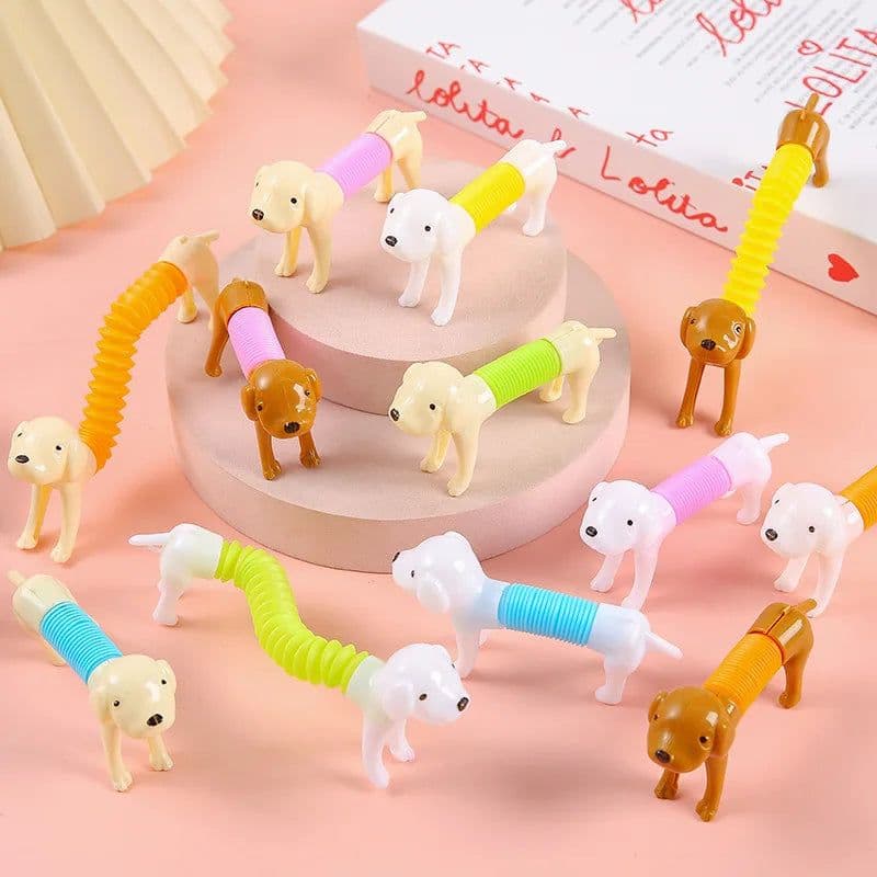 image-10Pcs Stretchable Pop Tubes Sensory Squeeze Toy