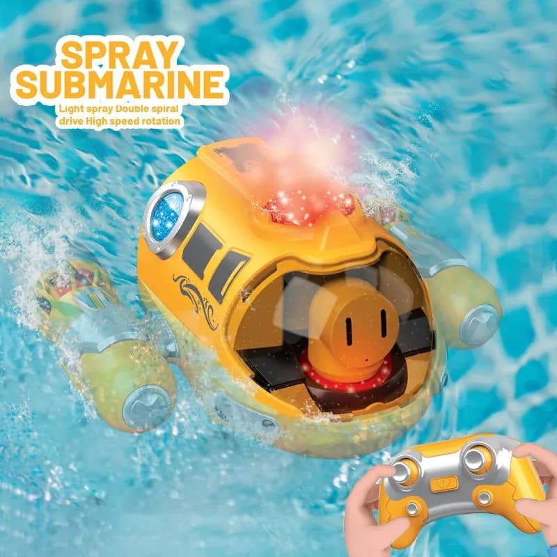 image-JJRC MX3372 RC Spray Boat 2.4G Waterproof with Lights