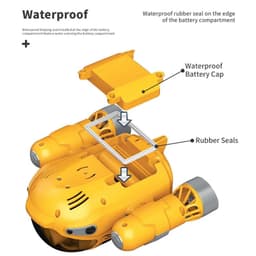 image-JJRC MX3372 RC Spray Boat 2.4G Waterproof with Lights