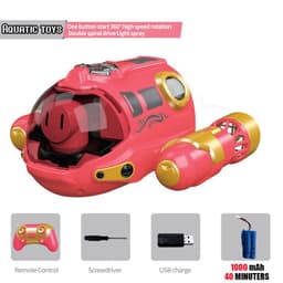 image-JJRC MX3372 RC Spray Boat 2.4G Waterproof with Lights