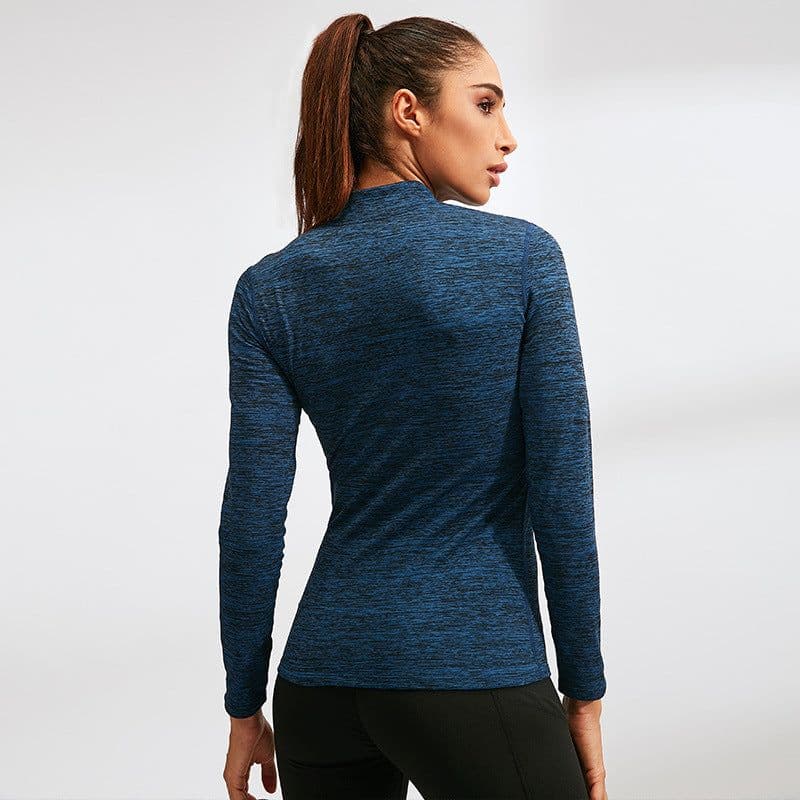 image-Yu Erlian Winter Fleece Yoga Sweater - Hemp Black XXL