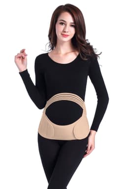 image-Factory wholesale Prenatal adjustable waist belt to relieve waist support belt Breathable belly support belt for pregnant women