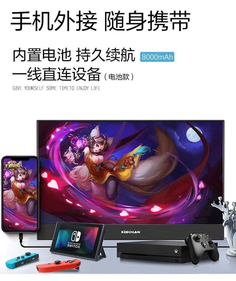 image-Spoon Portable Monitor 18.4" 4K IPS Touch