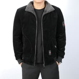 image-Cotton Padded Jacket Loose 6XL Dark Green