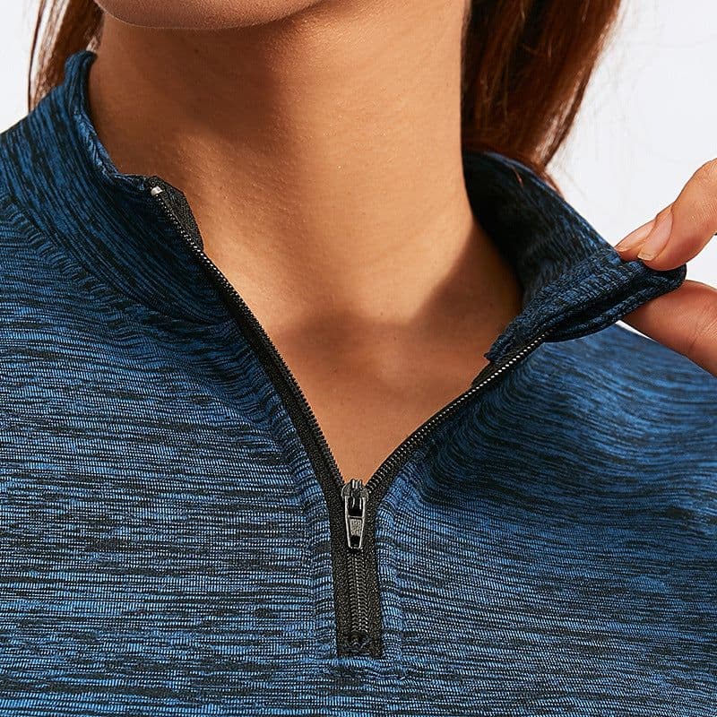 image-Yu Erlian Winter Fleece Yoga Sweater - Hemp Black XXL