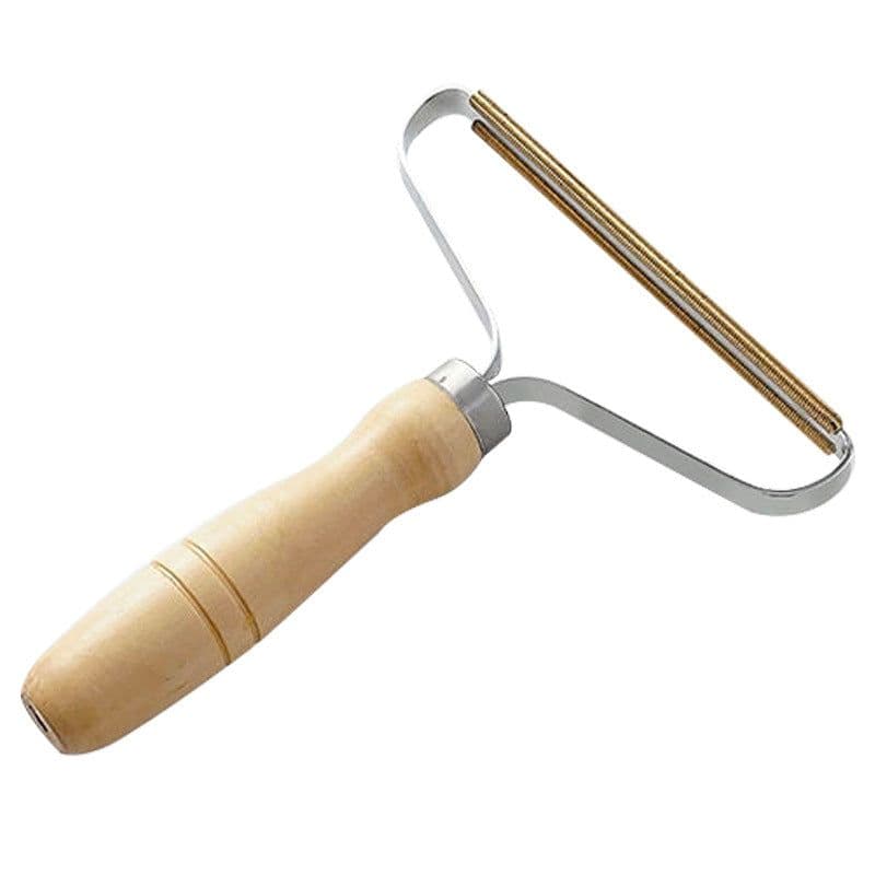 image-Douyin Manual Hair Remover - Pure Copper Double-Head Cashmere Wool Shaver