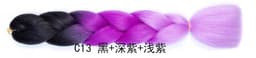 image-80 Colors Jumbo Ombre Braidng Hair Box Braids 24inch 100g