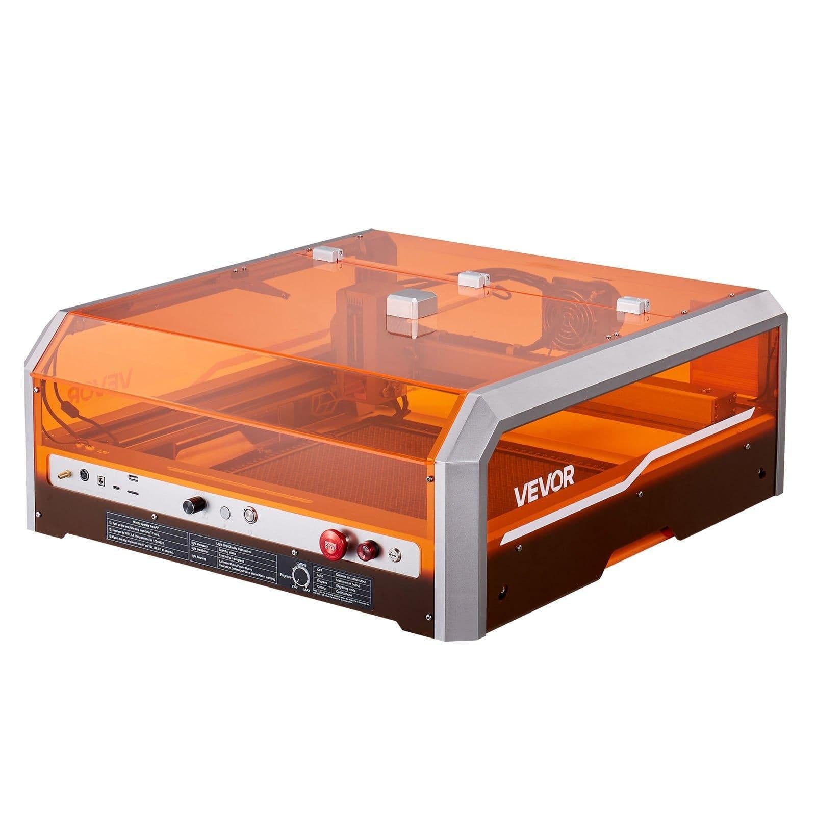 image-VEVOR L8 20W Laser Engraver with Enclosure and Camera