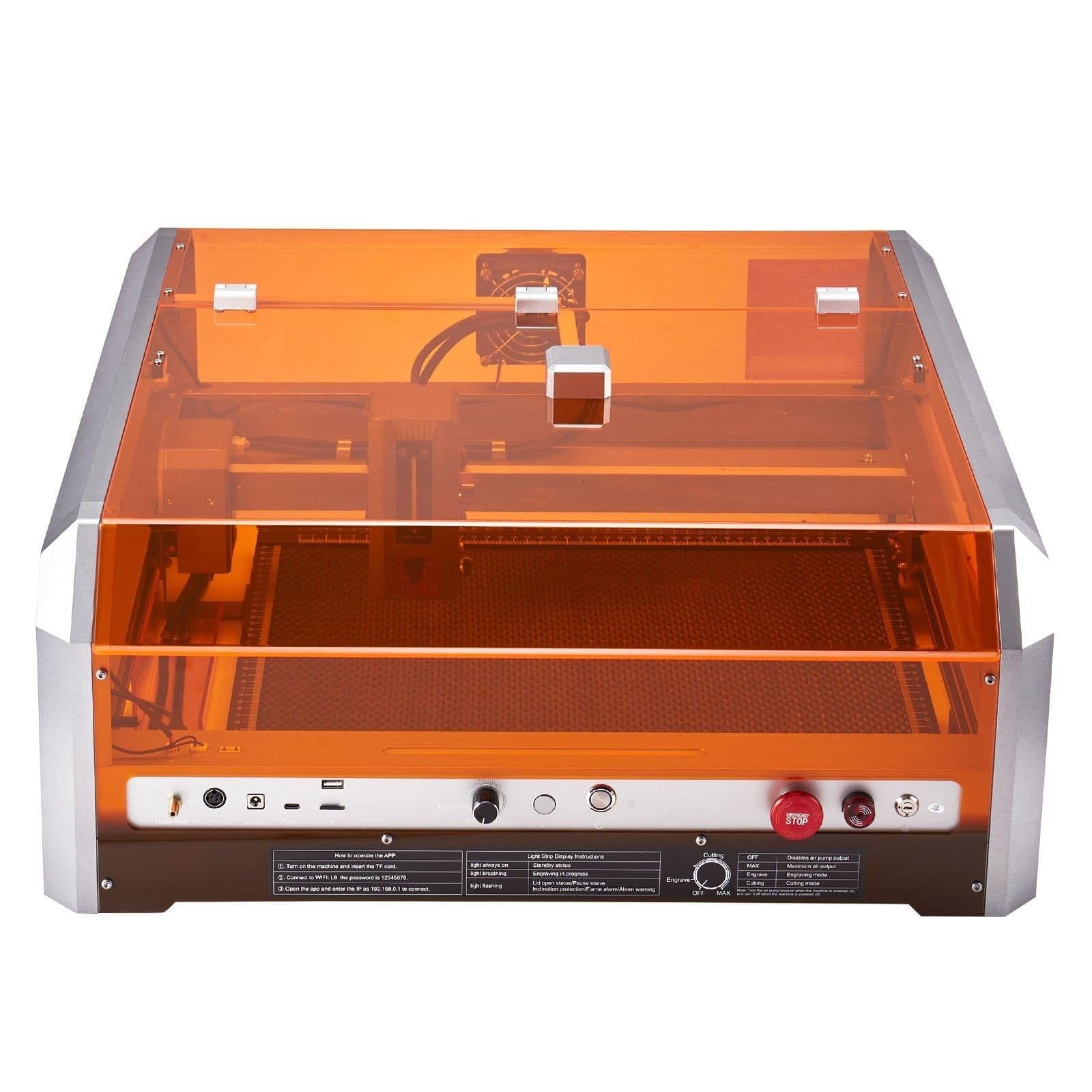 image-VEVOR L8 20W Laser Engraver with Enclosure and Camera