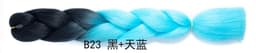 image-80 Colors Jumbo Ombre Braidng Hair Box Braids 24inch 100g