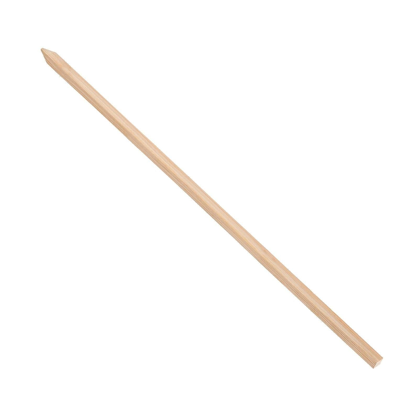 image-VEVOR Piquets de Clôture Jardin en Bois, Lot de 50, Poteaux Bois à Pointe 19,05 x 19,05 x 914,4 mm, Piquets pour Clôtures Anti-érosion, Délimiter les Zones de Jardin, Support de Croissance des Plantes