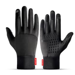 image-Windproof Waterproof Touch Screen Gloves Black XL