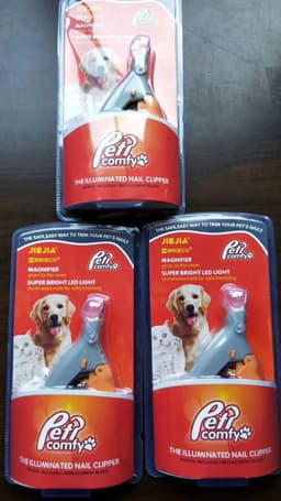image-Wholesale LED Pet Nail Clippers for Dogs & Cats - Medium/Large Size - Novice-Friendly