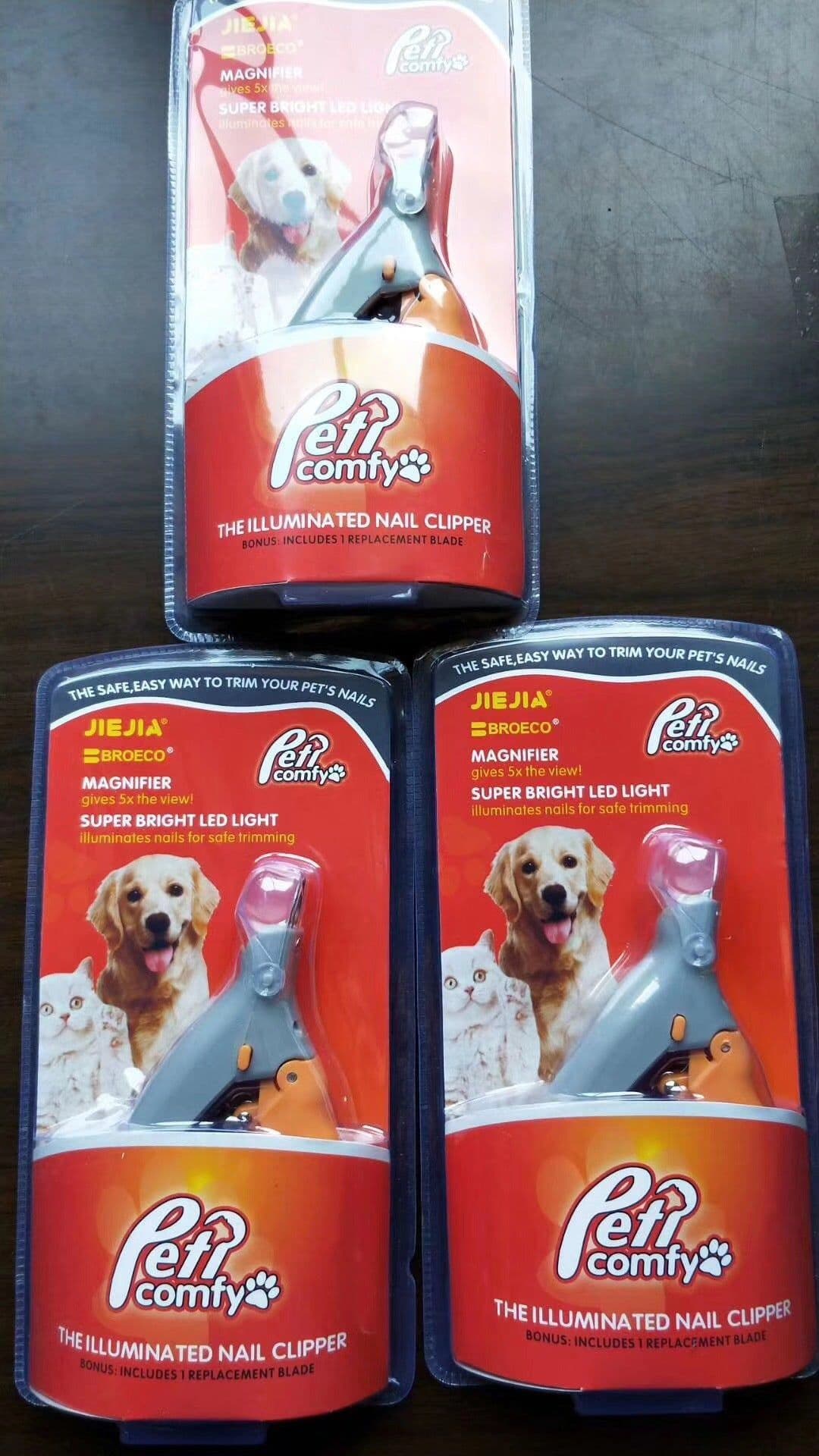 image-Wholesale LED Pet Nail Clippers for Dogs & Cats - Medium/Large Size - Novice-Friendly