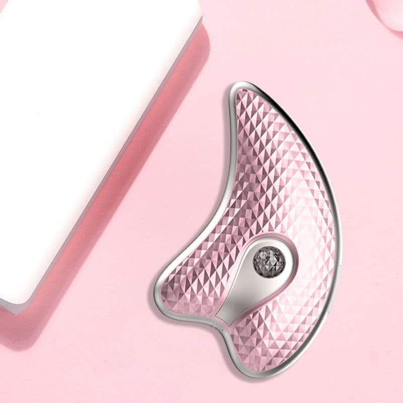 image-Little Dolphin Scraping Device Scraping Board Electric Vibration Heating Scraping Device Beauty Instrument Facial Massage Scraping Device Manufacturer