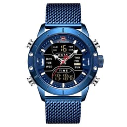 image-Casual Mesh Band Watch For Men