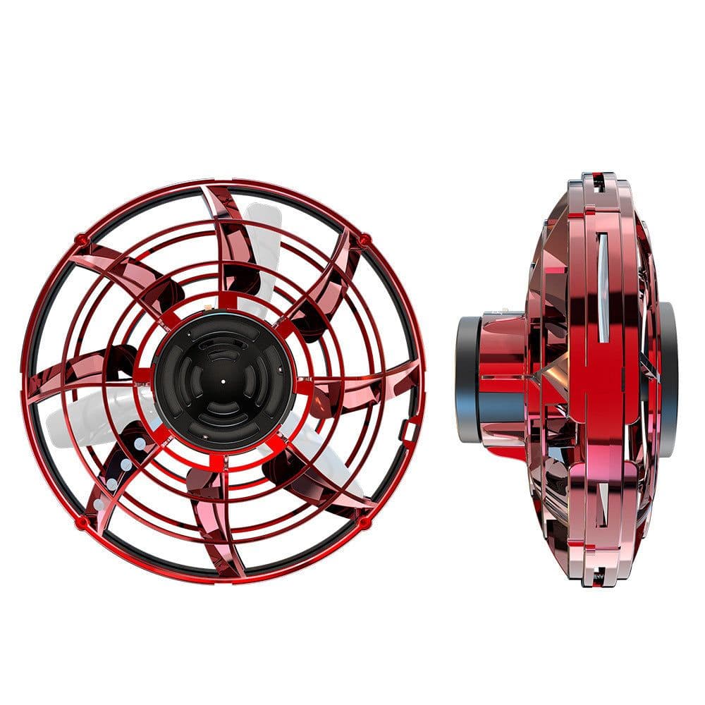image-FlyNova Gyroscope Spinner - Red UFO Toy