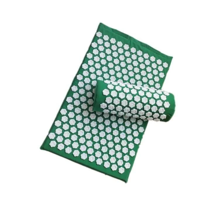 image-Lotus Acupucture Mat Massage Cushion With Pillow